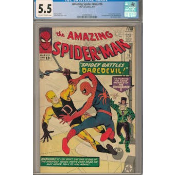 Amazing Spider-Man #16 CGC 5.5 (OW-W) *0349434024*