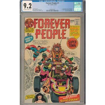 Forever People #1 CGC 9.2 (OW-W) *0349437021*