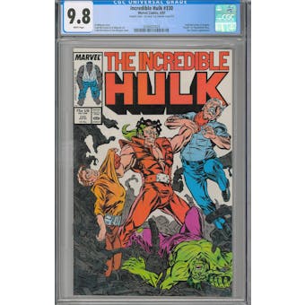 Incredible Hulk #330 CGC 9.8 (Double Cover) *0349437024*