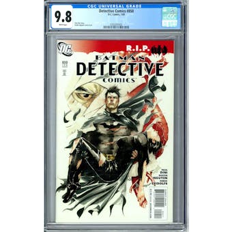 Detective Comics #850 CGC 9.8 (W) *0350297002*