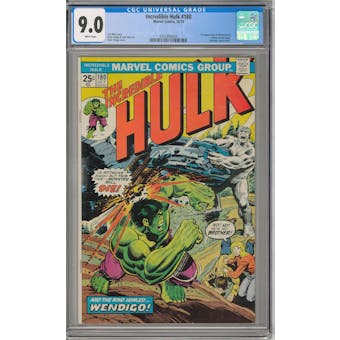 Incredible Hulk #180 CGC 9.0 (W) *0352956004*
