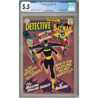 Detective Comics #359 CGC 5.5 (OW-W) *0352956016*