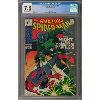 Amazing Spider-Man #78 CGC 7.5 (OW-W) *0353197010*