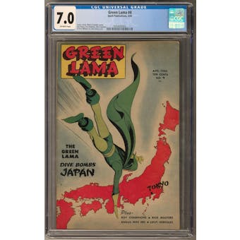 Green Lama #4 CGC 7.0 (OW) *0354502003*