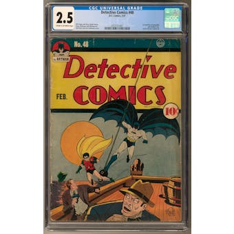 Detective Comics #48 CGC 2.5 (C-OW) *0355151001*
