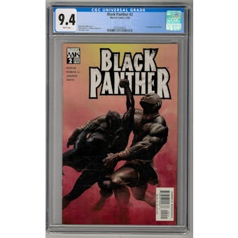 Black Panther #2 CGC 9.4 (W) *0355430002*