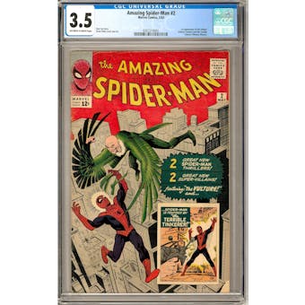 Amazing Spider-Man #2 CGC 3.5 (OW-W) *0357214001*