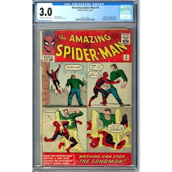 Amazing Spider-Man #4 CGC 3.0 (OW-W) *0357214002*