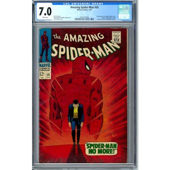 Amazing Spider-Man #50 CGC 7.0 (W) *0357214008*