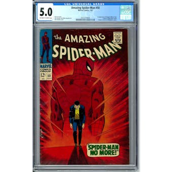 Amazing Spider-Man #50 CGC 5.0 (OW) *0357214009*