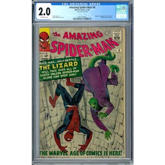 Amazing Spider-Man #6 CGC 2.0 (OW) *0357216002*