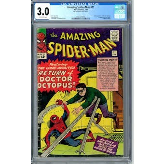 Amazing Spider-Man #11 CGC 3.0 (OW) *0357216003*