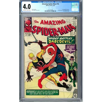 Amazing Spider-Man #16 CGC 4.0 (OW-W) *0357216006*