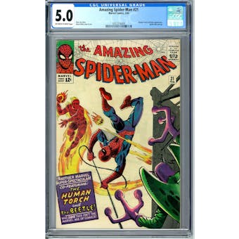 Amazing Spider-Man #21 CGC 5.0 (OW-W) *0357216009*