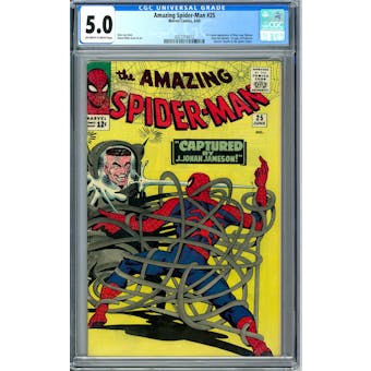 Amazing Spider-Man #25 CGC 5.0 (OW-W) *0357216012*