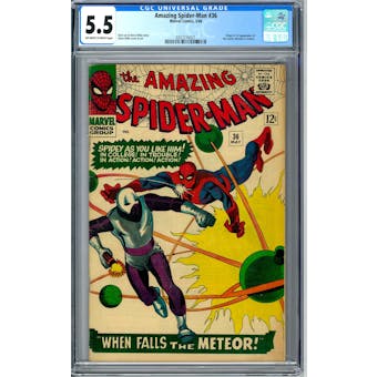 Amazing Spider-Man #36 CGC 5.5 (OW-W) *0357216021*