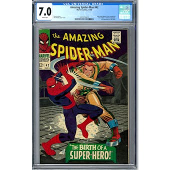Amazing Spider-Man #42 CGC 7.0 (W) *0357216023*