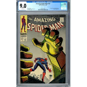Amazing Spider-Man #67 CGC 9.0 (W) *0357221003*