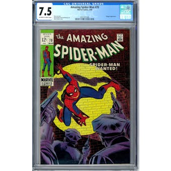 Amazing Spider-Man #70 CGC 7.5 (OW-W) *0357221006*
