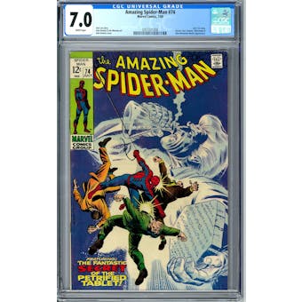 Amazing Spider-Man #74 CGC 7.0 (W) *0357221008*