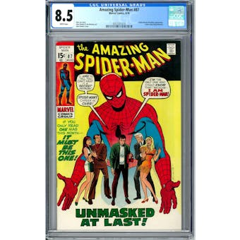 Amazing Spider-Man #87 CGC 8.5 (W) *0357221014*