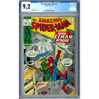 Amazing Spider-Man #92 CGC 9.2 (W) *0357221017*