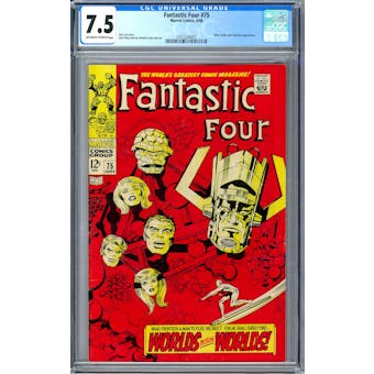 Fantastic Four #75 CGC 7.5 (OW-W) *0357224007*