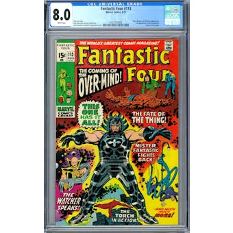 Fantastic Four #113 CGC 8.0 (W) *0357224008*