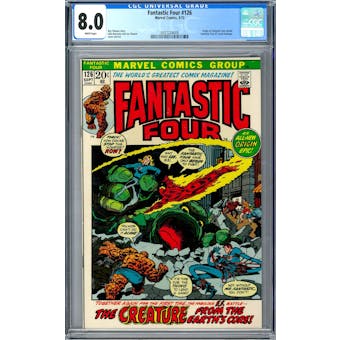 Fantastic Four #126 CGC 8.0 (W) *0357224009*