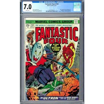 Fantastic Four #150 CGC 7.0 (W) *0357224010*