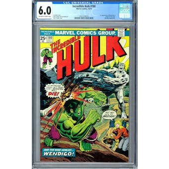 Incredible Hulk #180 CGC 6.0 (OW-W) *0357224014*