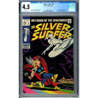 Silver Surfer #4 CGC 4.5 (W) *0357231007*