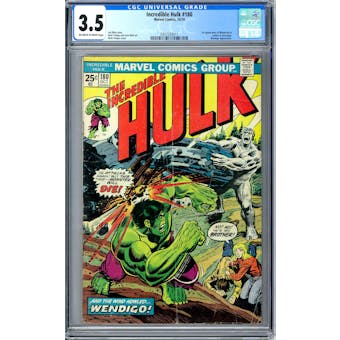 Incredible Hulk #180 CGC 3.5 (OW-W) *0357233011*
