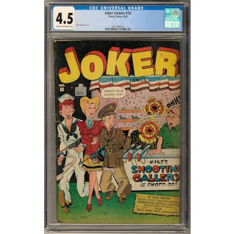 Joker Comics #10 CGC 4.5 (C-OW) *0357296005*