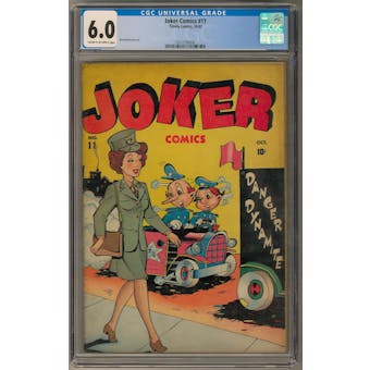 Joker Comics #11 CGC 6.0 (C-OW) *0357296006*