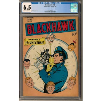 Blackhawk #15 CGC 6.5 (C-OW) *0357300007*