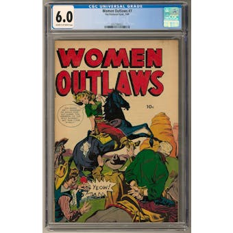 Women Outlaws #7 CGC 6.0 (C-OW) *0357306021*