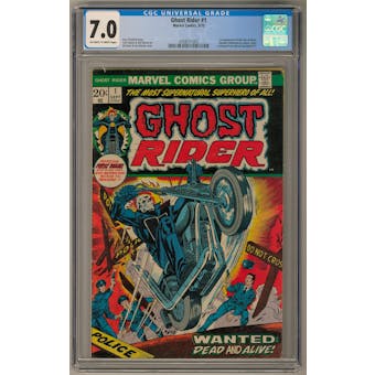 Ghost Rider #1 CGC 7.0 (OW-W) *0358571003*