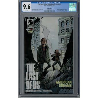 The last of Us: American Dreams #1 CGC 9.6 (W) Variant *0358571004*