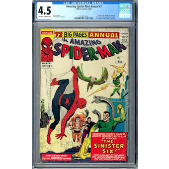 Amazing Spider-Man Annual #1 CGC 4.5 (OW-W) *0358577001*