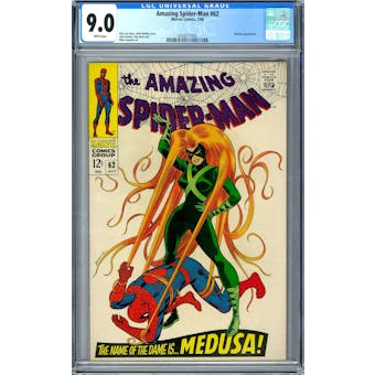 Amazing Spider-Man #62 CGC 9.0 (W) *0358577005*