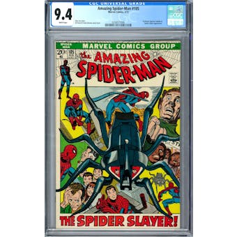Amazing Spider-Man #105 CGC 9.4 (W) *0358577006*
