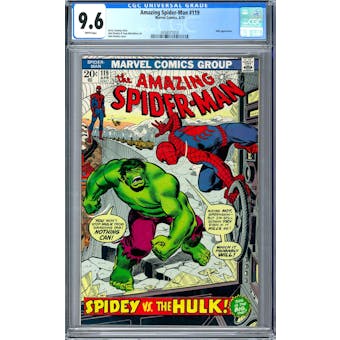Amazing Spider-Man #119 CGC 9.6 (W) *0358577010*