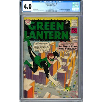 Green Lantern #5 CGC 4.0 (C-OW) *0358577015*