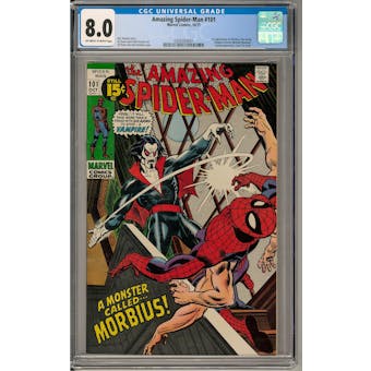 Amazing Spider-Man #101 CGC 8.0 (OW-W) *0358583001*