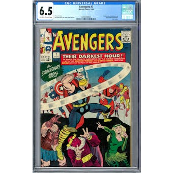 Avengers #7 CGC 6.5 (OW-W) *0359336004*