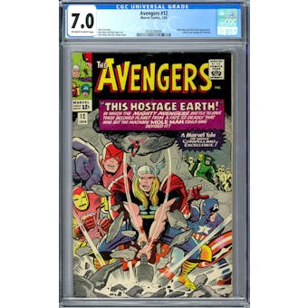 Avengers #12 CGC 7.0 (OW-W) *0359336006*