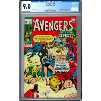 Avengers #83 CGC 9.0 (W) *0359336012*