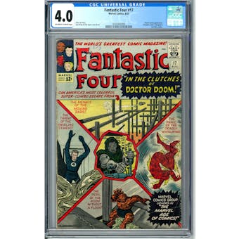 Fantastic Four #17 CCG 4.0 (OW-W) *0359342009*