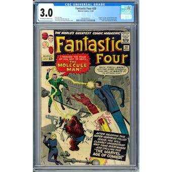Fantastic Four #20 CGC 3.0 (OW-W) *0359342011*